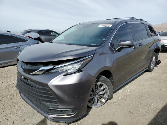 Photo 1 from auction – 2022 TOYOTA SIENNA LE with VIN 5TDKRKEC7NS084366