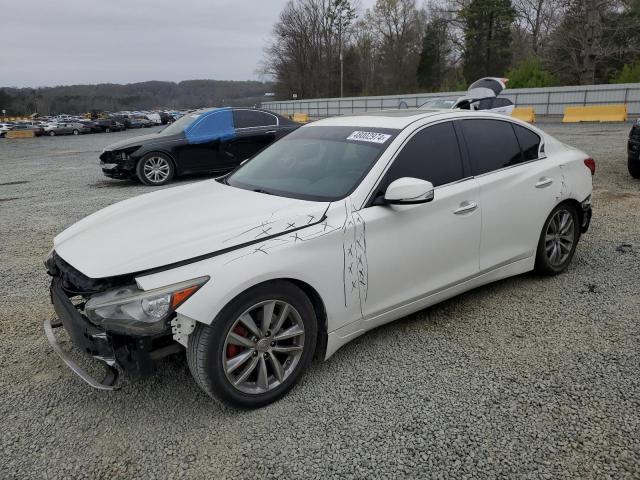INFINITI Q50 BASE 2015 with VIN JN1BV7AP1FM336078 - Photo from auction