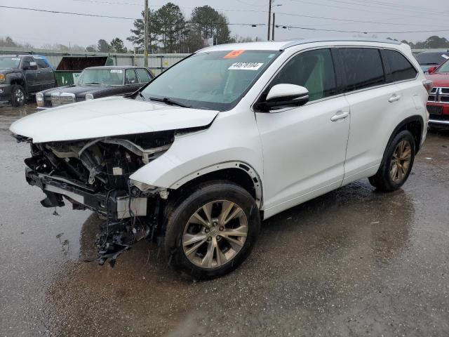 TOYOTA HIGHLANDER 2015 with VIN 5TDKKRFH6FS072024 - Photo from auction