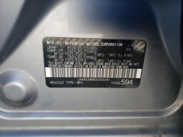 Photo 14 from auction – 2013 MITSUBISHI OUTLANDER with VIN JA4AS3AW0DU005081