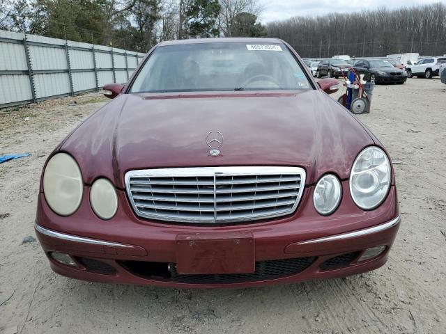 Photo 5 from auction – 2003 MERCEDES-BENZ E 500 with VIN WDBUF70J43A134315