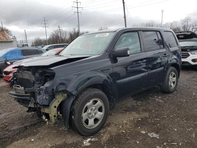 HONDA PILOT LX 2014 with VIN 5FNYF4H29EB007066 - Photo from auction