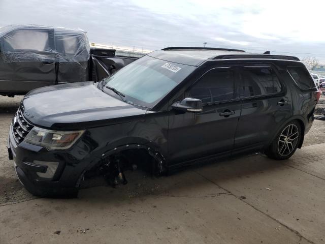 FORD EXPLORER S 2017 with VIN 1FM5K8GT0HGD39256 - Photo from auction
