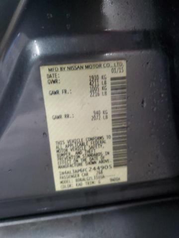 Photo 12 from auction – 2015 NISSAN ALTIMA 2.5 with VIN 1N4AL3AP6FC244905