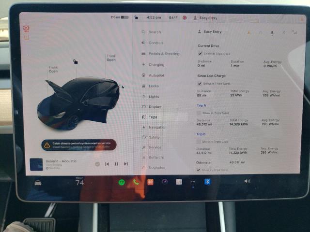 Photo 9 from auction – 2021 TESLA MODEL Y with VIN 5YJYGDEE5MF076508