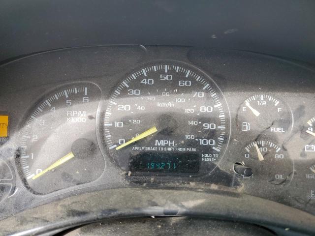 Photo 9 from auction – 2002 CHEVROLET AVALANCHE with VIN 3GNEK13T12G337438