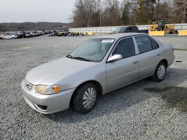 TOYOTA COROLLA CE 2001 with VIN 1NXBR12E01Z427374 - Photo from auction