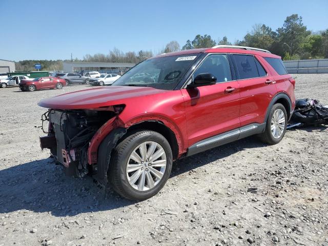 FORD EXPLORER L 2022 with VIN 1FMSK7FH3NGA68215 - Photo from auction