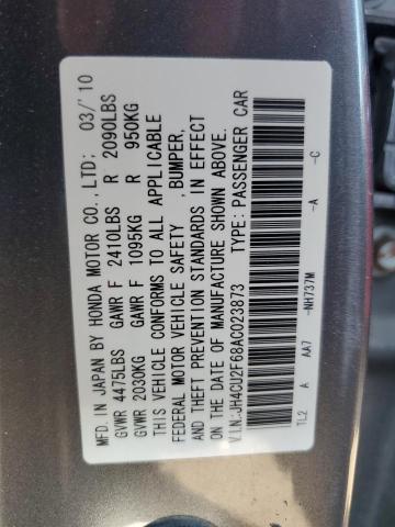 Photo 13 from auction – 2010 ACURA TSX with VIN JH4CU2F68AC023873