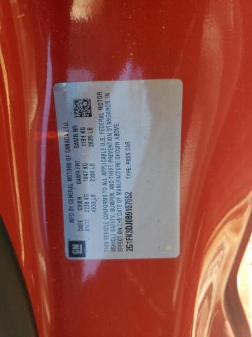 Photo 13 from auction – 2011 CHEVROLET CAMARO 2SS with VIN 2G1FK3DJ0B9157652