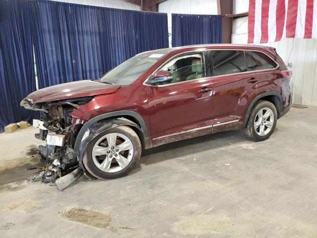 TOYOTA HIGHLANDER 2016 with VIN 5TDYKRFH7GS171933 - Photo from auction