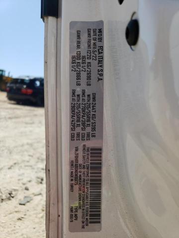 Photo 13 from auction – 2022 RAM PROMASTER with VIN ZFBHRFAB6N6W86175