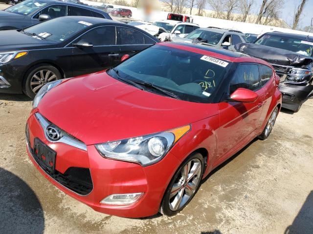 HYUNDAI VELOSTER 2016 with VIN KMHTC6AD9GU250599 - Photo from auction