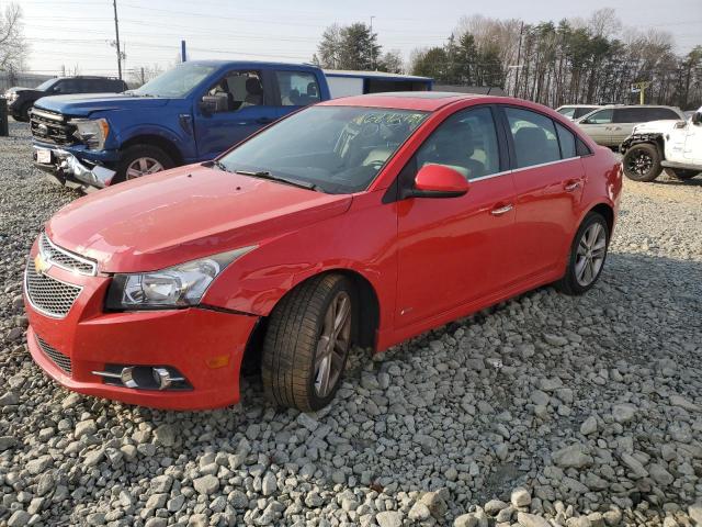 CHEVROLET CRUZE LTZ 2014 with VIN 1G1PG5SB1E7361007 - Photo from auction