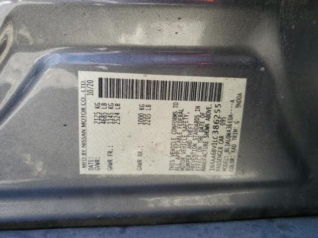 Photo 12 from auction – 2020 NISSAN MAXIMA S with VIN 1N4AA6BV1LC386255