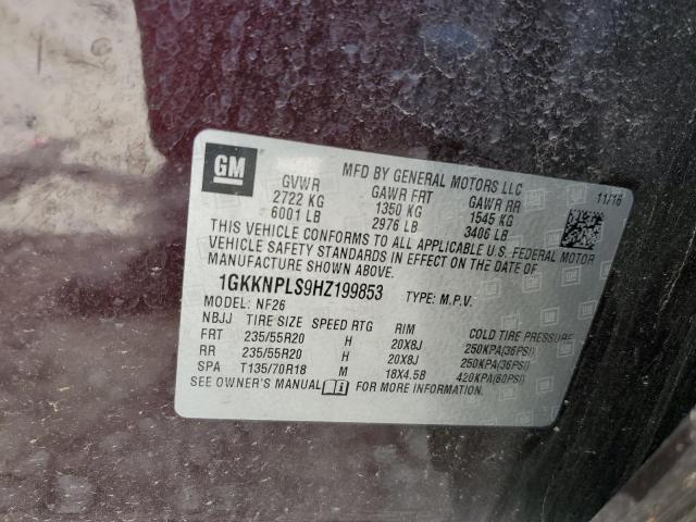 Photo 14 from auction – 2017 GMC ACADIA DEN with VIN 1GKKNPLS9HZ199853