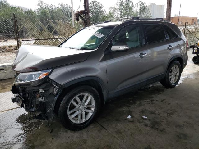 KIA SORENTO LX 2014 with VIN 5XYKT3A64EG440356 - Photo from auction