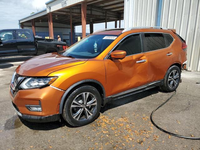 NISSAN ROGUE S 2017 with VIN 5N1AT2MT6HC785724 - Photo from auction