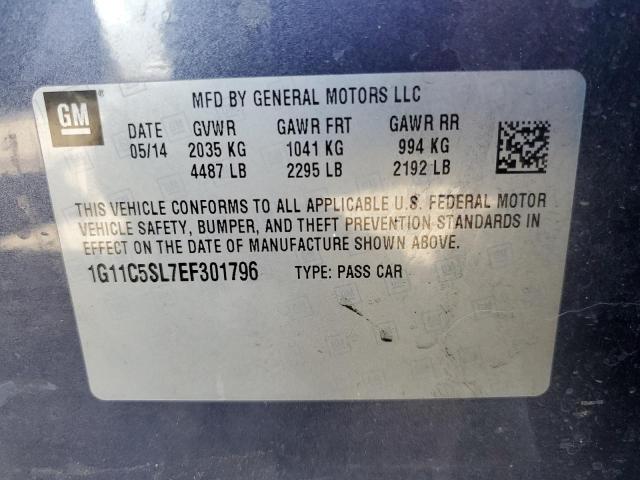 Photo 12 from auction – 2014 CHEVROLET MALIBU 1LT with VIN 1G11C5SL7EF301796
