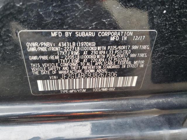 Photo 12 from auction – 2018 SUBARU CROSSTREK with VIN JF2GTABC9J8267306