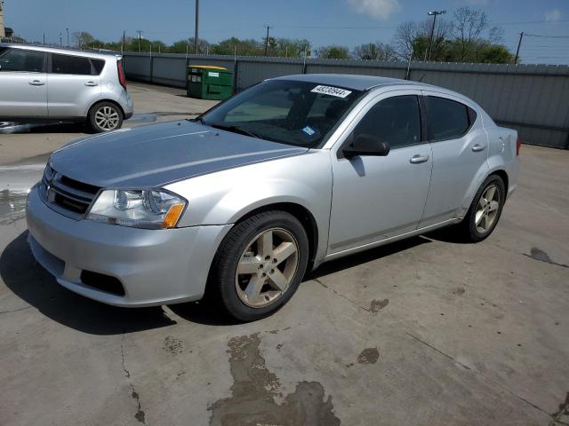 DODGE AVENGER SE 2012 with VIN 1C3CDZAB3CN264850 - Photo from auction