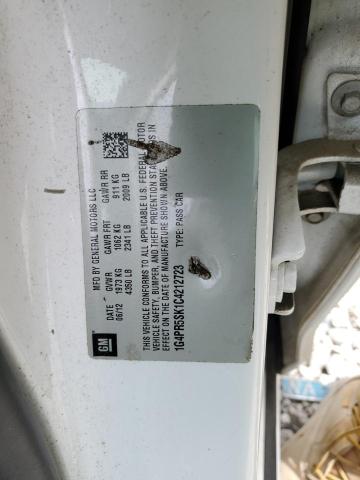 Photo 12 from auction – 2012 BUICK VERANO CON with VIN 1G4PR5SK1C4212723