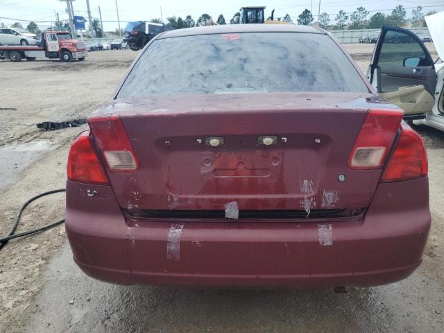 Photo 6 from auction – 2002 HONDA CIVIC LX with VIN 1HGES16562L000421