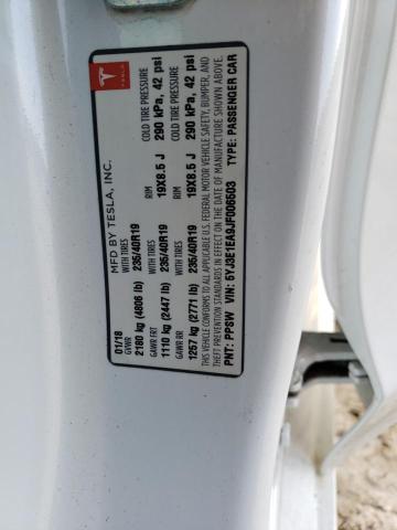 Photo 12 from auction – 2018 TESLA MODEL 3 with VIN 5YJ3E1EA9JF006503
