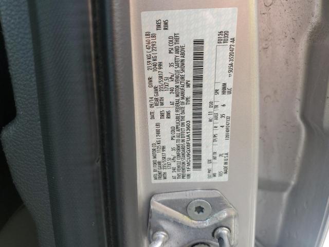 Photo 13 from auction – 2015 FORD ESCAPE SE with VIN 1FMCU9GX8FUA13603