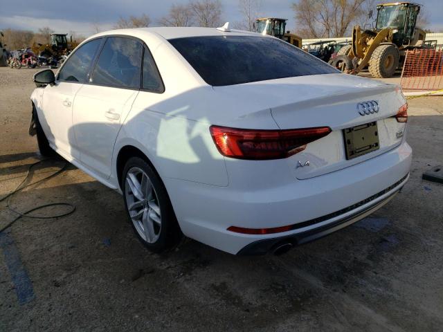 Photo 2 from auction – 2017 AUDI A4 PREMIUM with VIN WAUDNAF4XHN046059