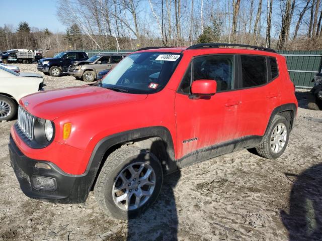 JEEP RENEGADE L 2017 with VIN ZACCJBBB3HPF50206 - Photo from auction
