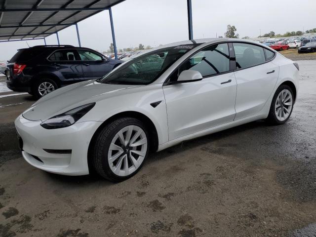 TESLA MODEL 3 2022 with VIN 5YJ3E1EA0NF145537 - Photo from auction