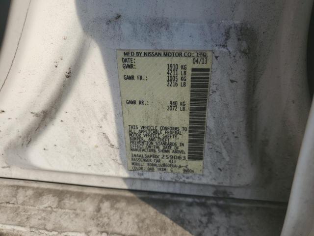 Photo 12 from auction – 2013 NISSAN ALTIMA 2.5 with VIN 1N4AL3AP8DC259063