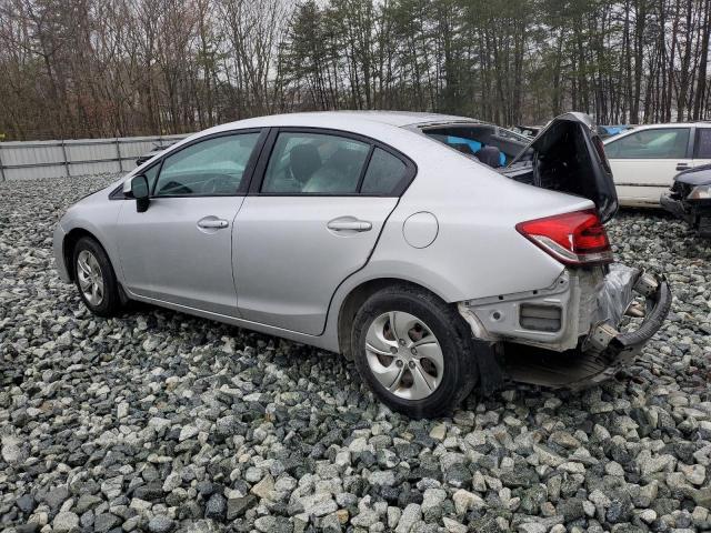 Photo 2 from auction – 2013 HONDA CIVIC LX with VIN 19XFB2E53DE008577