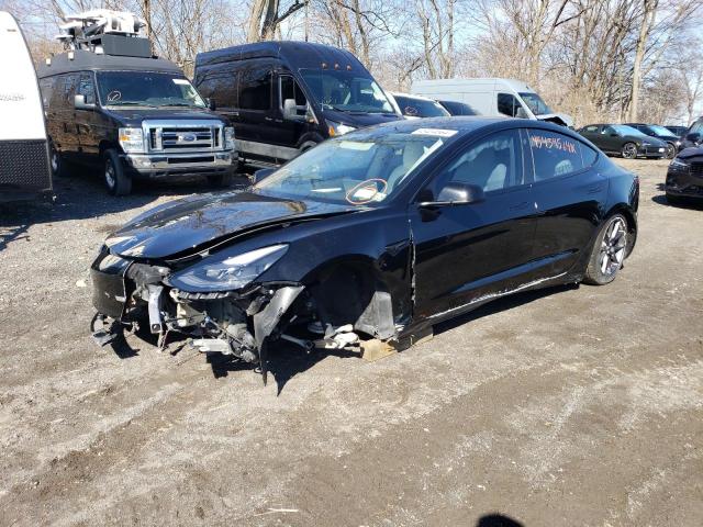 TESLA MODEL 3 2021 with VIN 5YJ3E1EA9MF100126 - Photo from auction