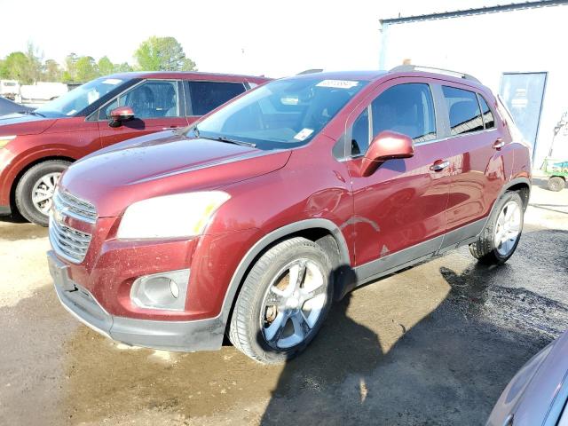 CHEVROLET TRAX LTZ 2016 with VIN 3GNCJMSB4GL166364 - Photo from auction