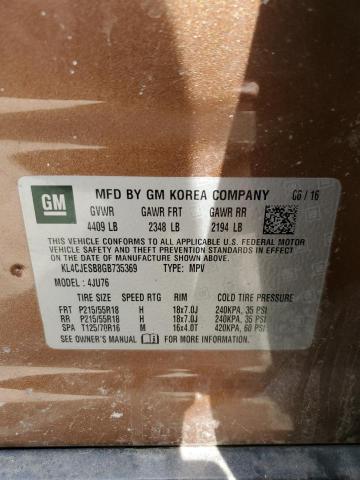 Photo 14 from auction – 2016 BUICK ENCORE with VIN KL4CJESB8GB735369