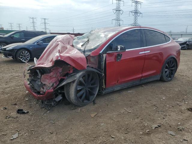 TESLA MODEL X 2020 with VIN 5YJXCDE21LF239201 - Photo from auction