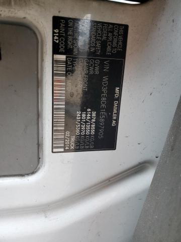 Photo 14 from auction – 2014 MERCEDES-BENZ SPRINTER 2 with VIN WD3PE8DE1E5897905