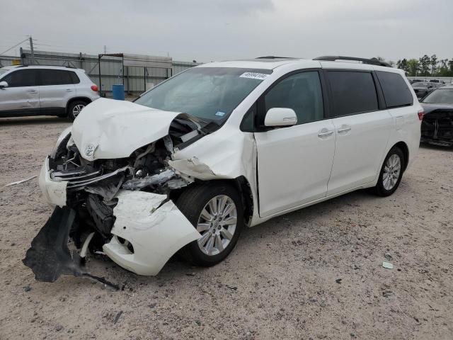 TOYOTA SIENNA XLE 2015 with VIN 5TDDK3DC6FS119842 - Photo from auction