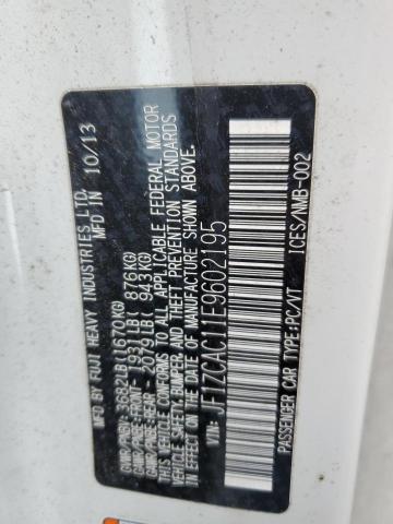 Photo 12 from auction – 2014 SUBARU BRZ 2.0 LI with VIN JF1ZCAC11E9602195