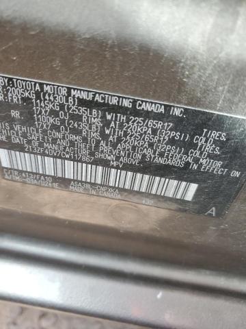 Foto 14 de la subasta – 2012 TOYOTA RAV4 con VIN 2T3ZF4DV7CW117867