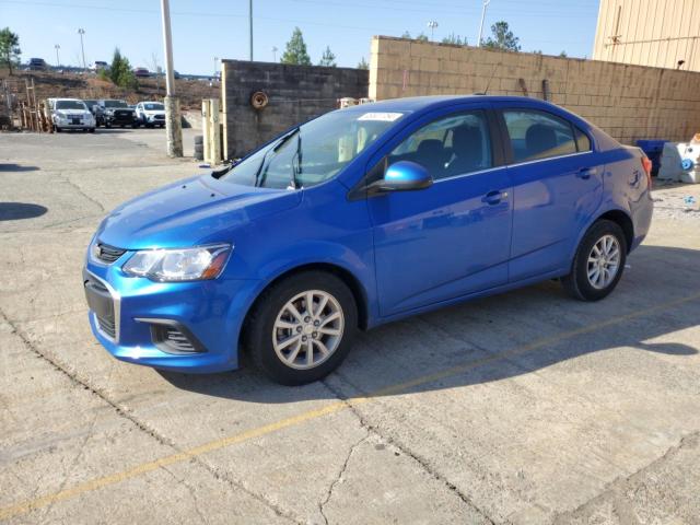 CHEVROLET SONIC LT 2017 with VIN 1G1JD5SH7H4127110 - Photo from auction