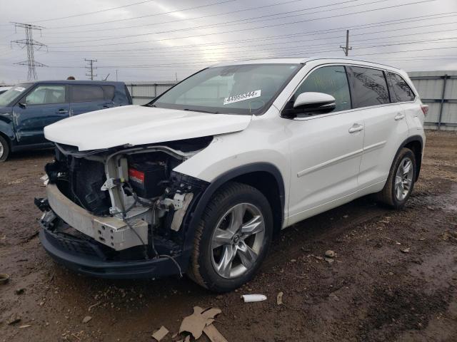 TOYOTA HIGHLANDER 2016 with VIN 5TDDKRFH9GS278139 - Photo from auction