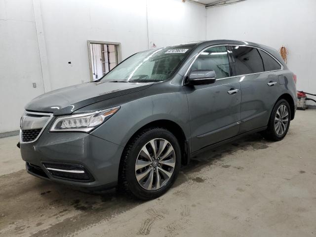 ACURA MDX TECHNO 2016 with VIN 5FRYD4H40GB040143 - Photo from auction