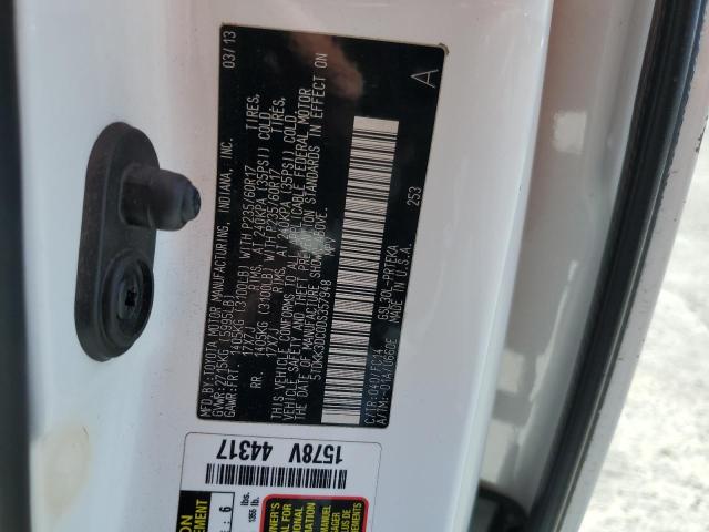 Photo 14 from auction – 2013 TOYOTA SIENNA LE with VIN 5TDKK3DC0DS357948