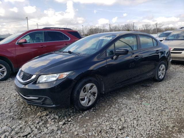 Photo 1 from auction – 2015 HONDA CIVIC LX with VIN 19XFB2F5XFE074285