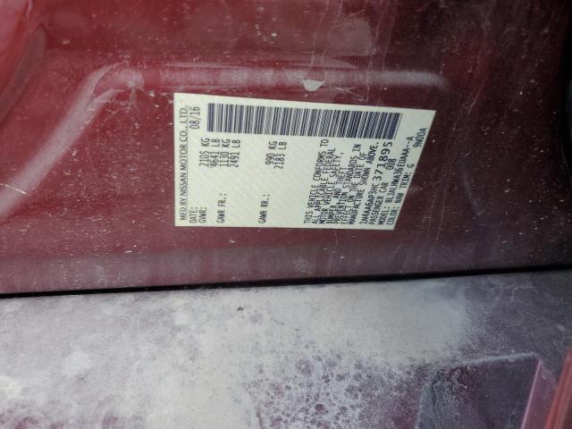 Photo 12 from auction – 2017 NISSAN MAXIMA 3.5 with VIN 1N4AA6AP3HC371895