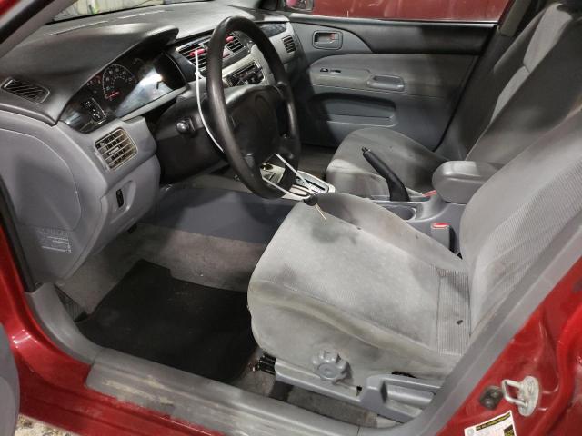 Photo 7 from auction – 2004 MITSUBISHI LANCER ES with VIN JA3AJ26E54U067707