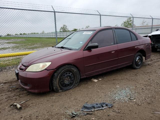 HONDA CIVIC EX 2004 with VIN 2HGES26764H508539 - Photo from auction